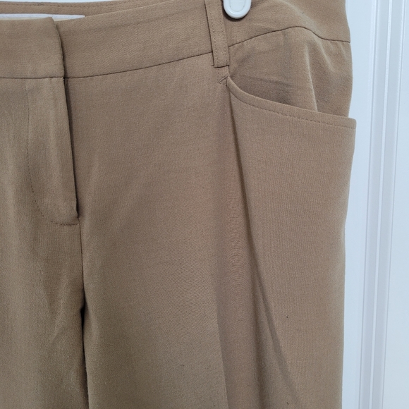 Michael Kors Light Brown Tan Straight Leg Pants Size 8 - Picture 3 of 12